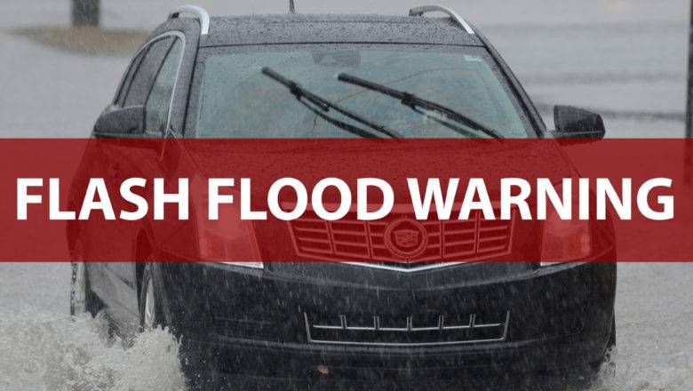 NWS Issues Flash Flood Warning As Water Rescues Underway