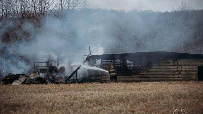 Fire Marshal Investigating Building Fire At Tot Hill Farm Golf Course