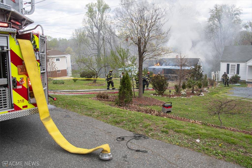 No One Injured In Asheboro House Fire