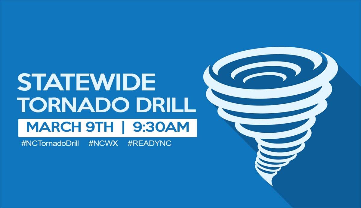 Statewide Tornado Drill Set For Wednesday March 9th