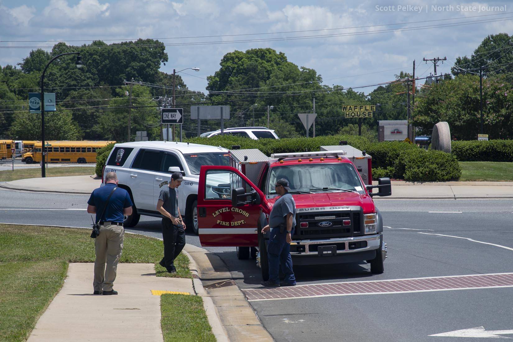 Level Cross Fire Truck Has Minor Electrical Fire in Randleman