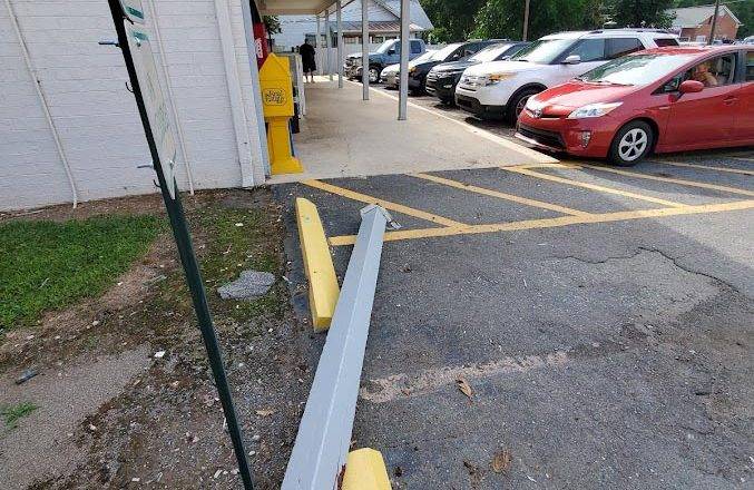 Driver Charged After Hitting 2 Signs and a Convenience Store Last Week