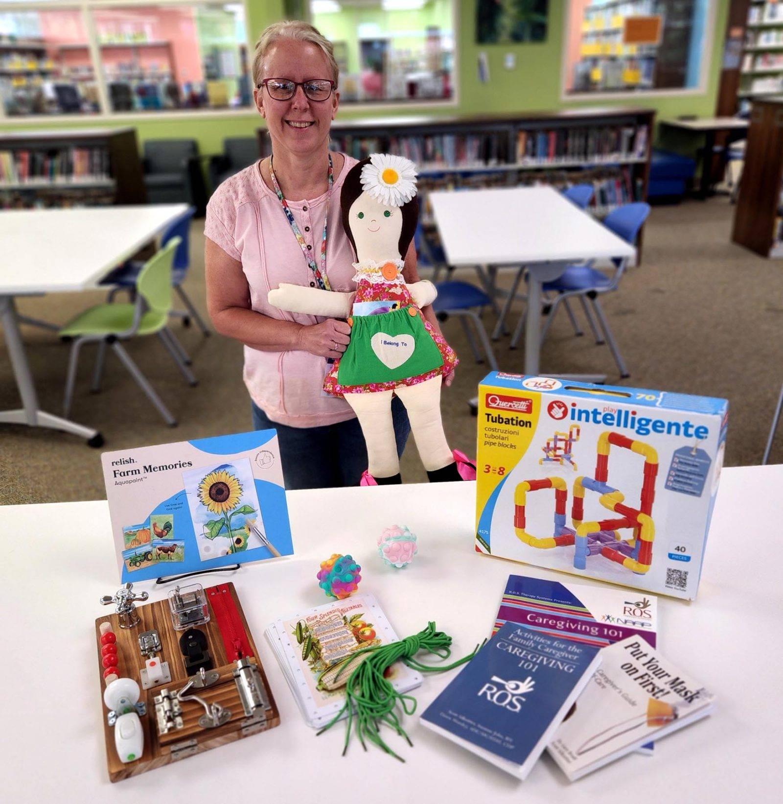 Libraries to Offer Countywide Dementia Caregiver Training, Sensory