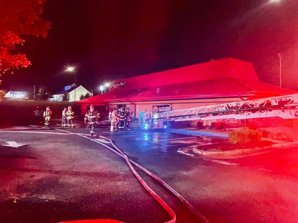 No Injuries After Fire at Asheboro Pizza Hut