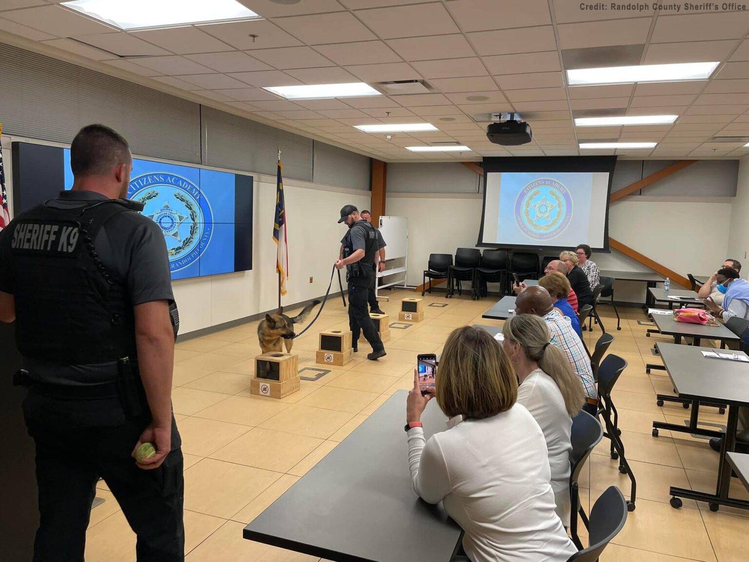 Randolph County Sheriff's Office Seeking Applicants for Citizens Academy