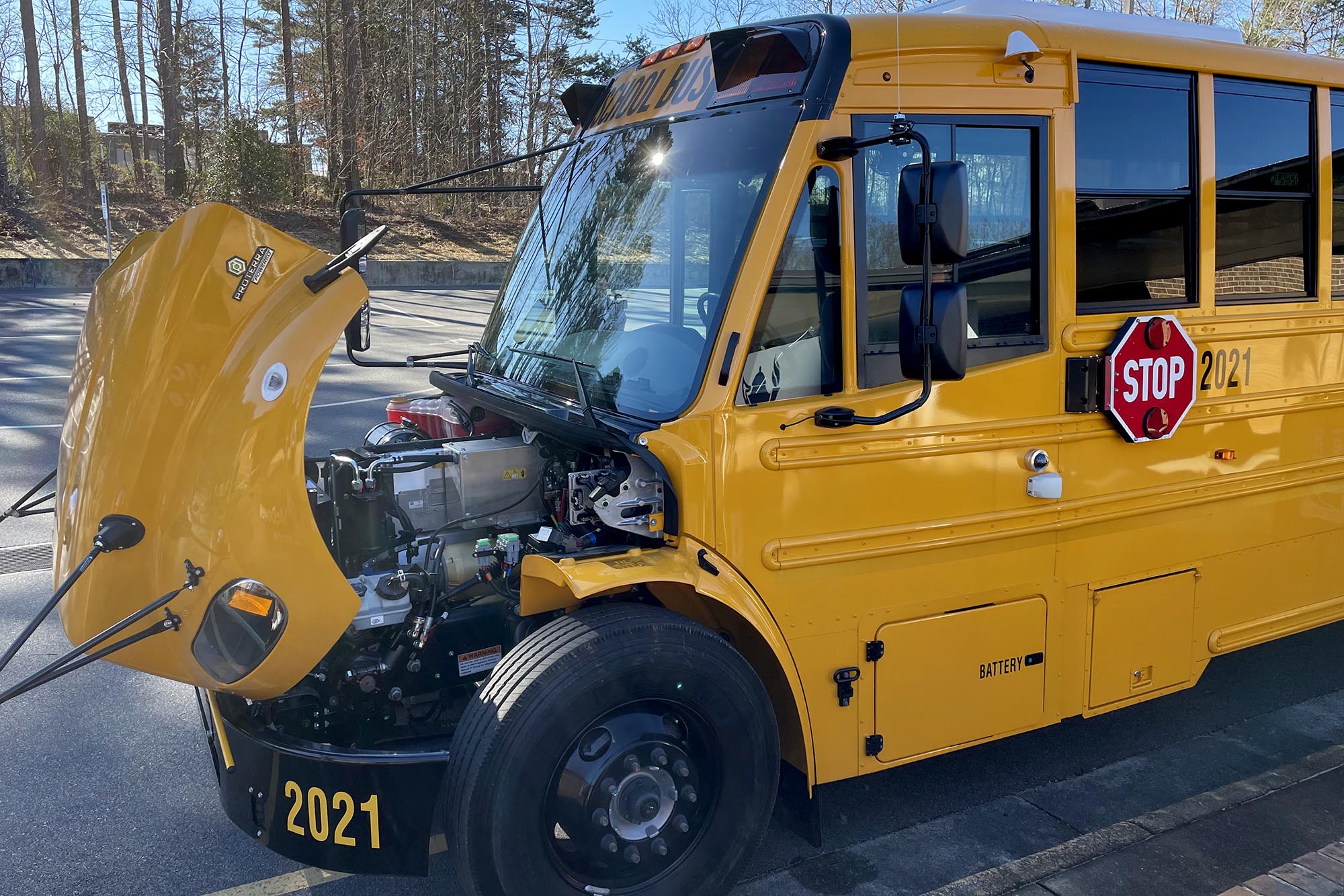 Randolph County School System First to Receive Electric Bus