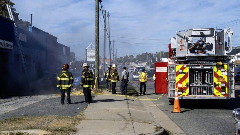 [UPDATED] Vehicle Fire at Asheboro Mechanic Shop Triggers Commercial Fire Response