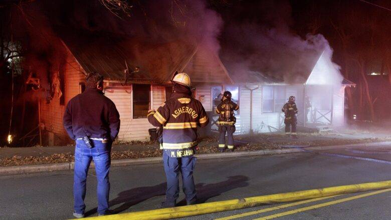 No Injuries Reported after Late Night House Fire in Asheboro