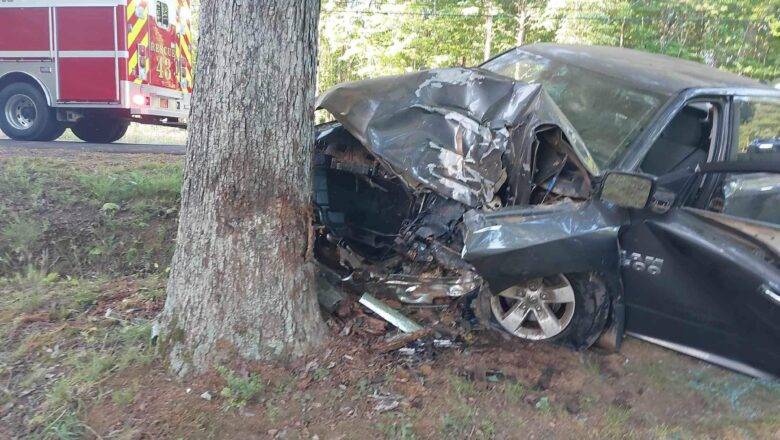 Randleman man airlifted after single vehicle crash in Level Cross